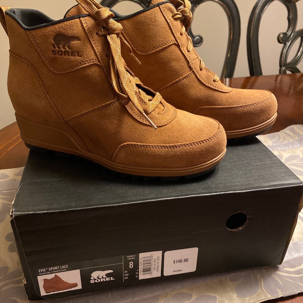 Sorel Evie Sport Lace sz 8